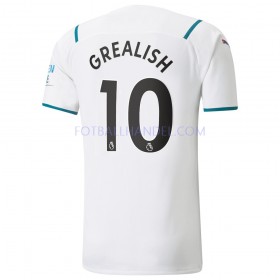 Herre Fotballdrakter Manchester City Jack Grealish 10 Borte 2021-22 Kortermet